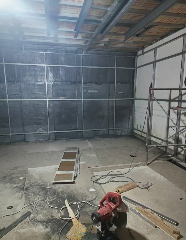 广东SRT室治疗室铅板施工